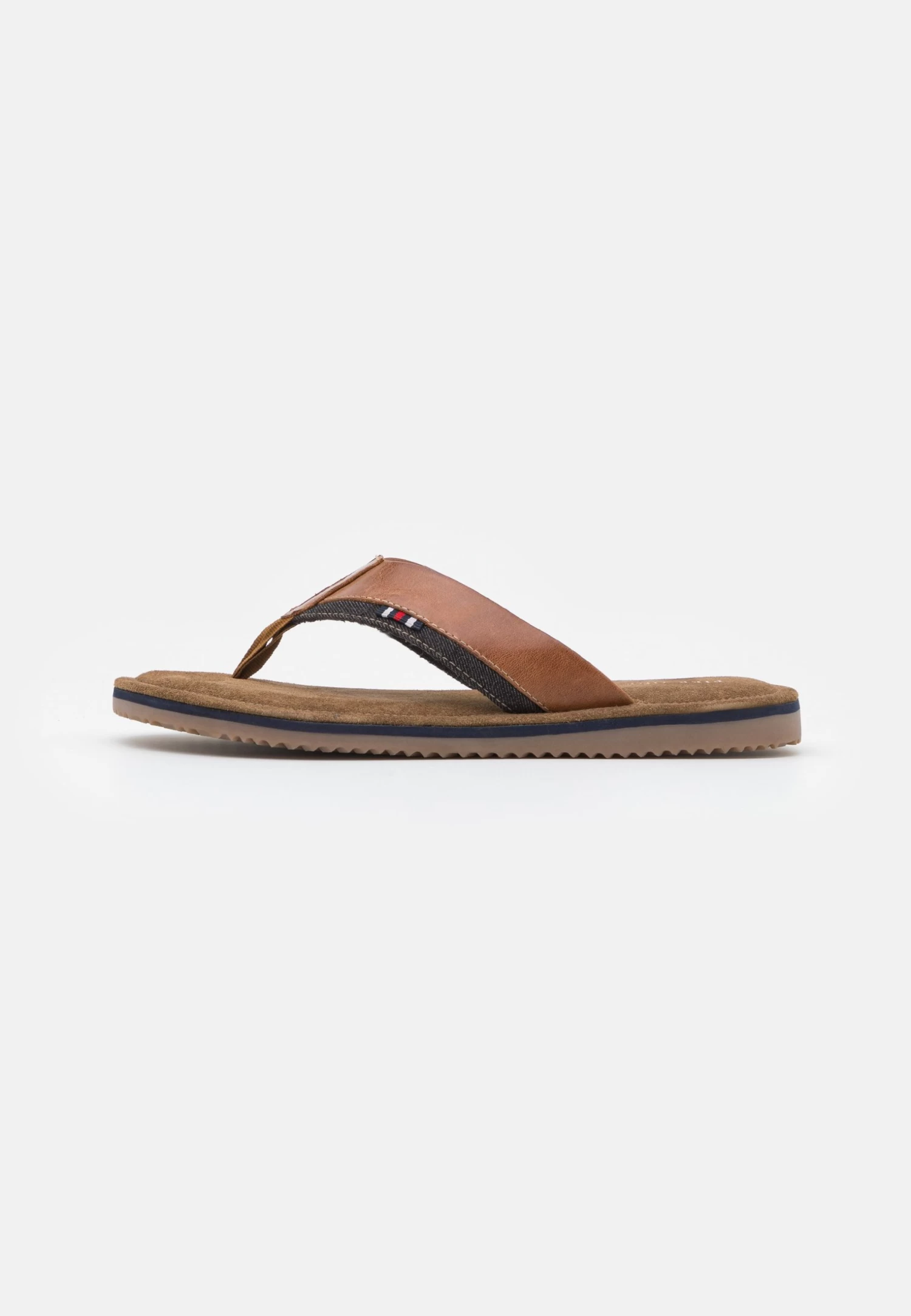 Pier One Leather - Sandalias De Dedo - Cognac