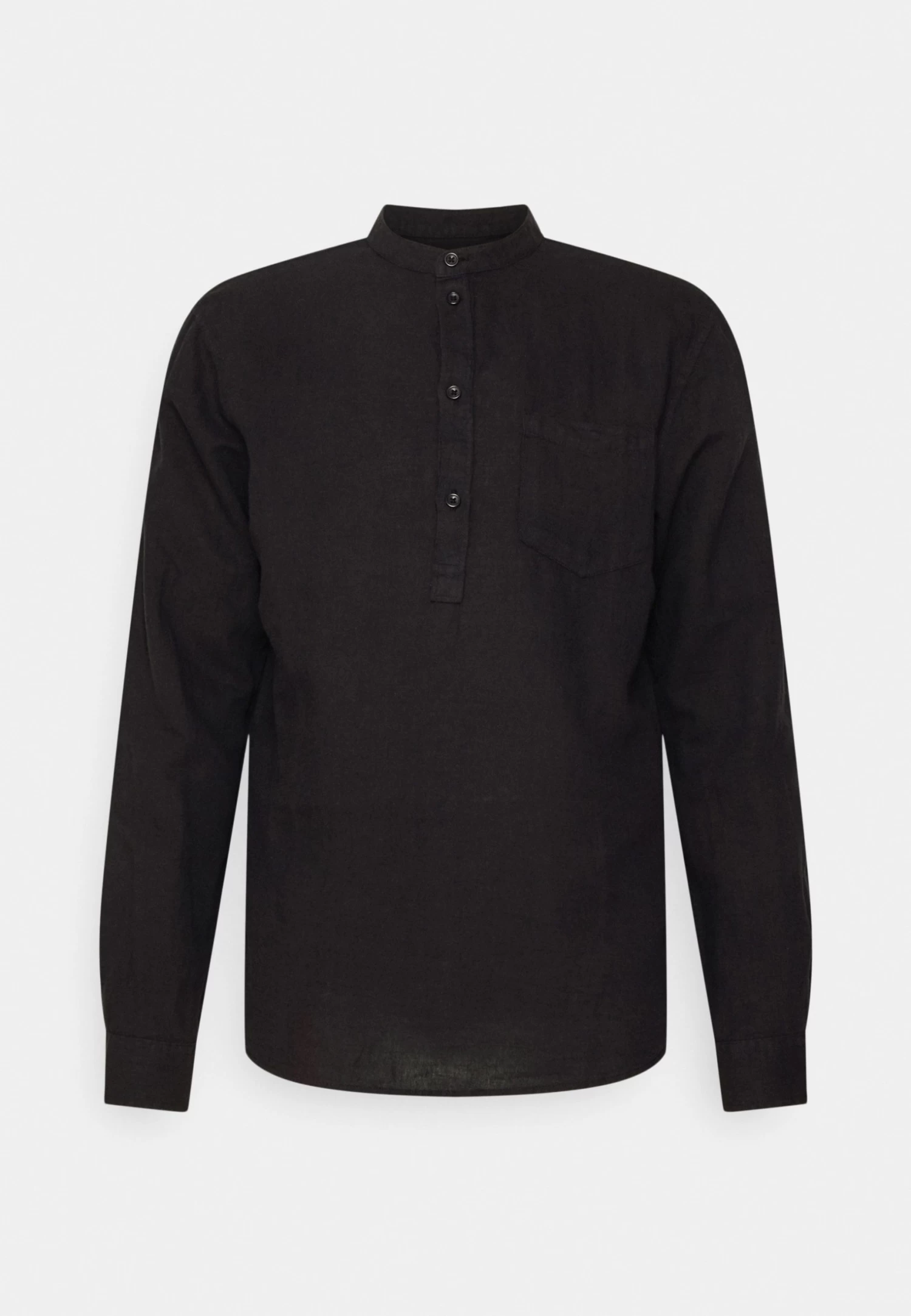 Pier One Linen Cotton Mix 2 Pack - Camisa - White/Black - Imagen 3