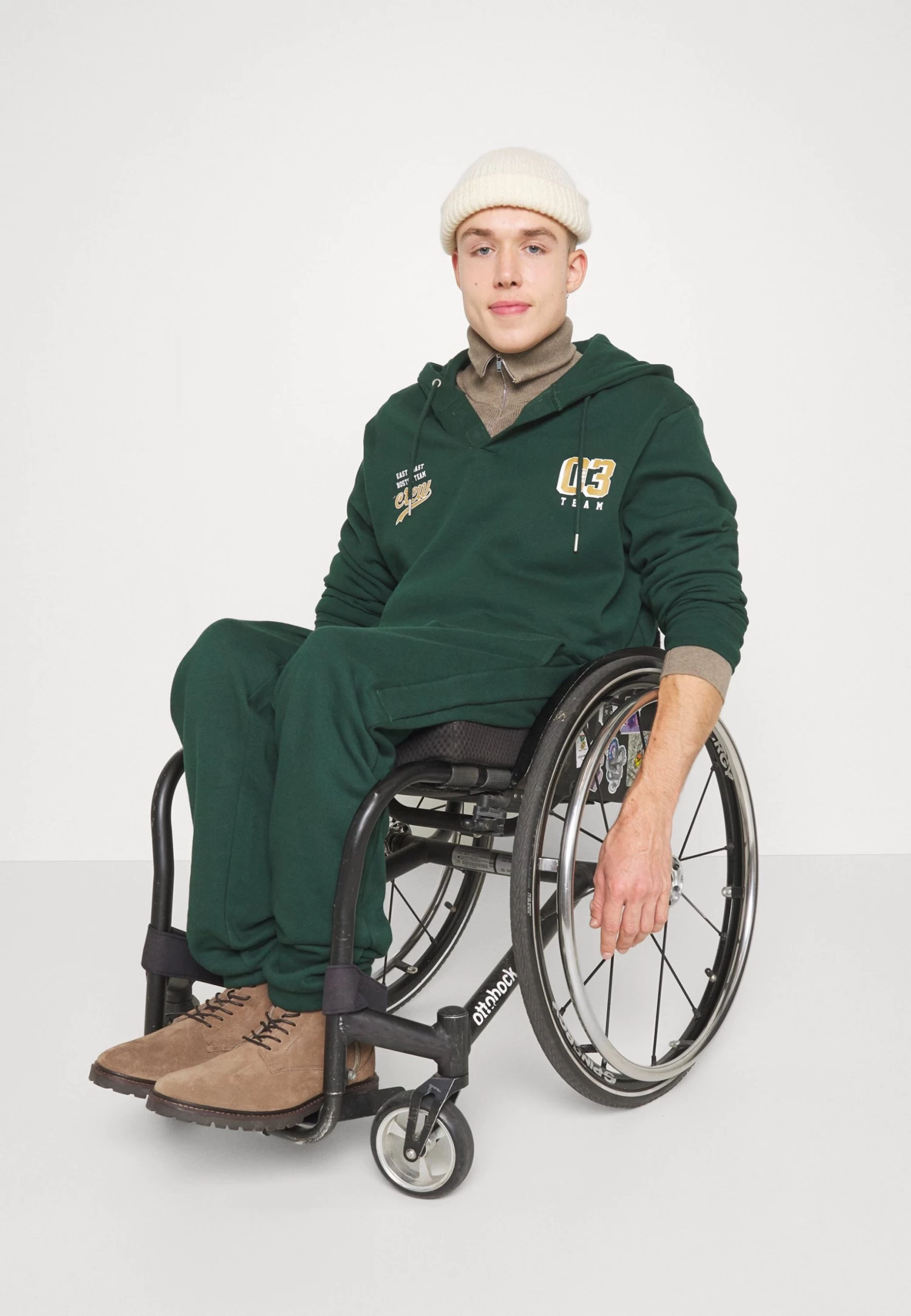 Pier One Sudadera - Dark Green - Imagen 5