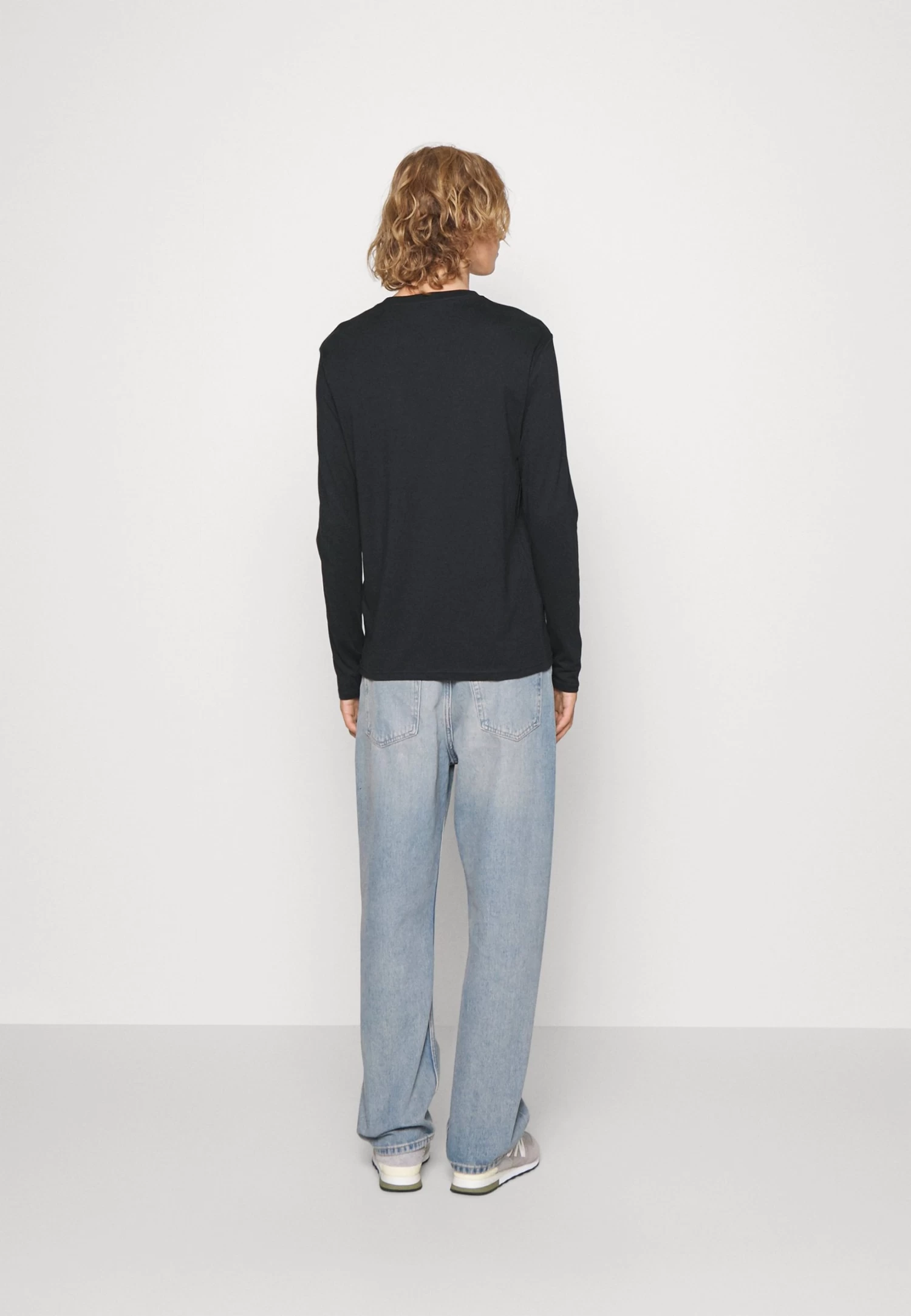 Pier One 5 Pack - Camiseta De Manga Larga - White/Dark Blue/Black - Imagen 3