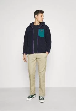 Pier One 2 Pack - Camiseta De Manga Larga - Dark Blue/Mottled Grey