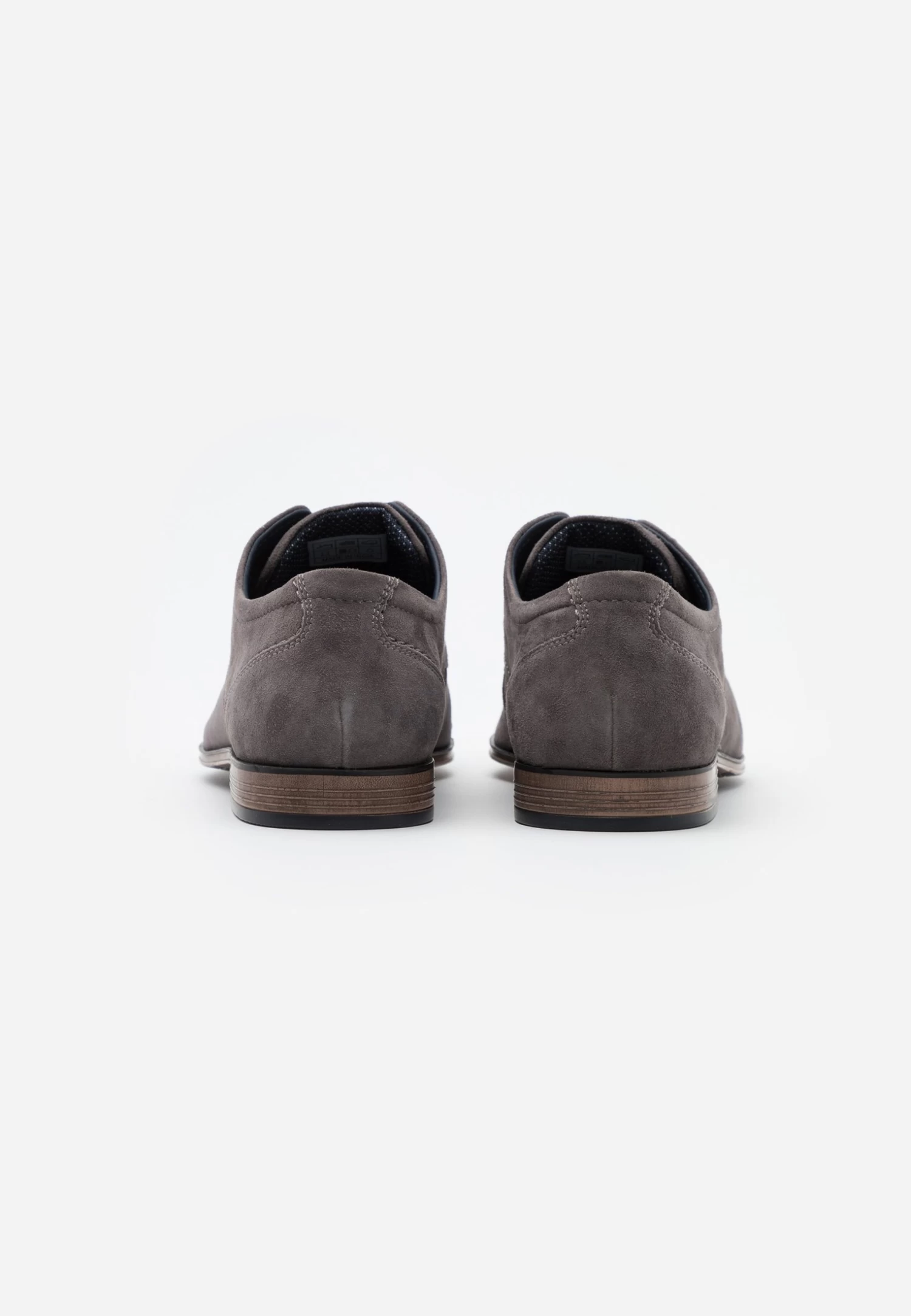 Pier One Leather - Zapatos Con Cordones - Grey - Imagen 3