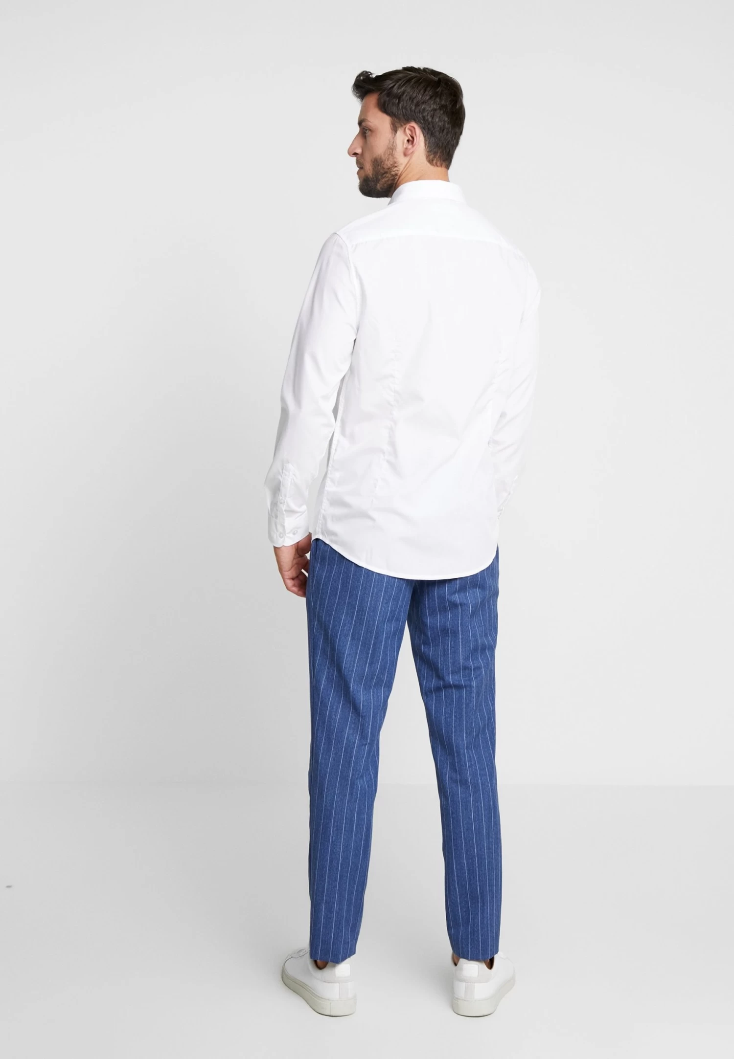 Pier One 2 Pack - Camisa Elegante - White - Imagen 3